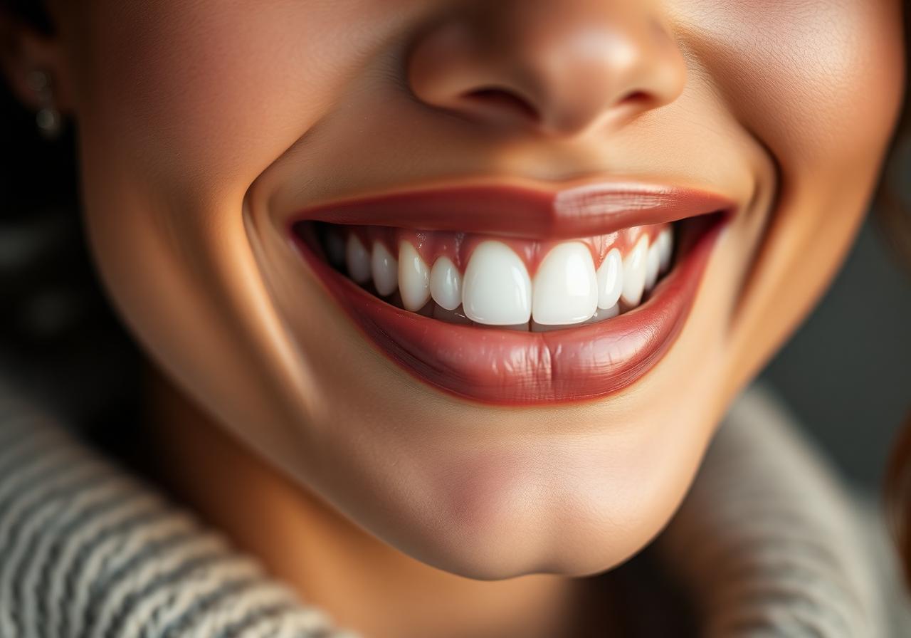 Sonrisa natural y saludable